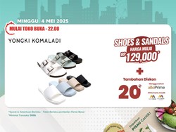 Sandal dan Sepatu Banting Harga di Transmart Full Day Sale
