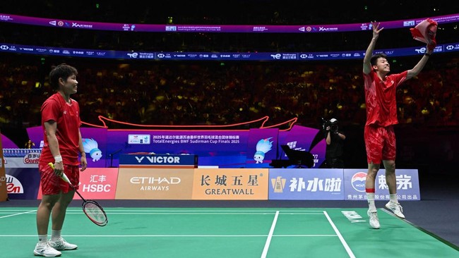 Juara Sudirman Cup 2025, China Perpanjang Rekor Gelar China berhasil memperpanjang rekor juara Sudirman Cup usai memastikan gelar ke-14 di edisi 2025 pada Minggu (4/5).