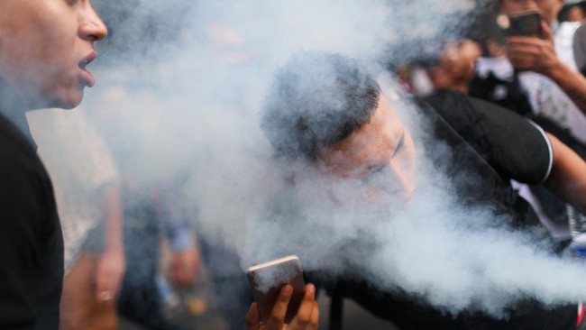 FOTO: Unjuk Rasa Ribuan Warga Meksiko Tuntut Legalisasi Ganja