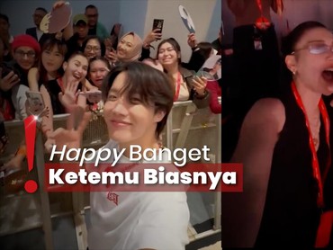 Dream Come True! Bilqis Anak Ayu Ting Ting Nangis Ketemu J-Hope BTS