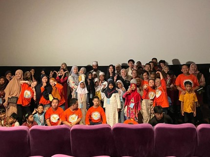 Berbuat Baik Ajak Ratusan Anak Nonton Jumbo, Beri Inspirasi & Semangat untuk Meraih Mimpi