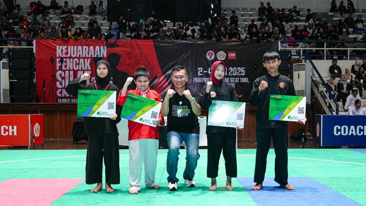 BPJS Ketenagakerjaan Lindungi 1.200 Atlet Kejurnas Pencak Silat 2025