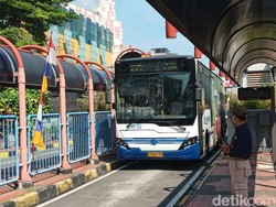 Perubahan Rute-Jadwal TransJ Saat Jakarta International Marathon 29 Juni