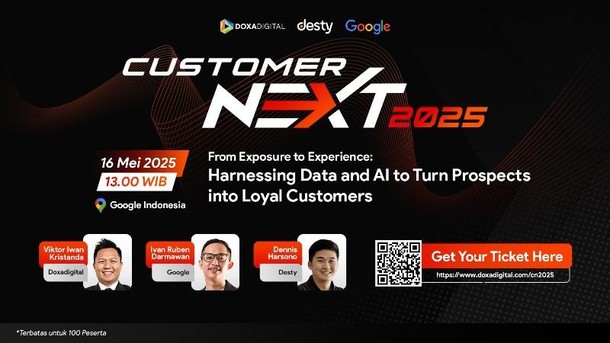 Google, DoxaDigital, & Desty Berkolaborasi Luncurkan Customer Next 2025!