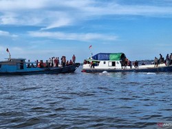 Kapal Feri Muchlisa Tenggelam di PPU Kaltim, Sejumlah Penumpang Dievakuasi
