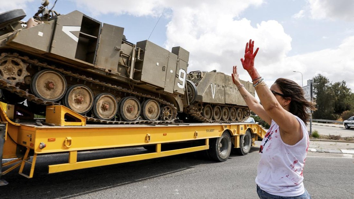 FOTO: Israel Bersiap Kirim 10 Ribu Tentara Cadangan Serbu Gaza Lagi
