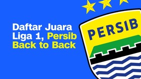 INFOGRAFIS: Daftar Juara Liga 1, Persib Back to Back