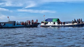 Kapal Feri Tenggelam di PPU Angkut 44 Orang, 2 Belum Ditemukan