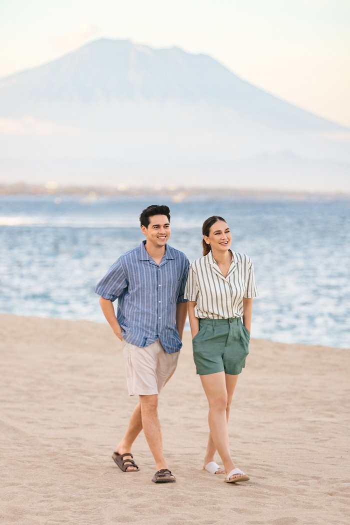 Luna Maya, Maxime Bouttier, Uniqlo