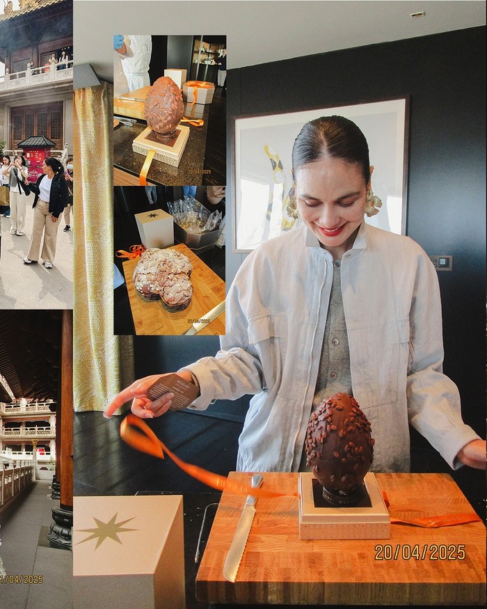 Menelusuri berbagai tempat wisata dan menikmati kuliner mewah di Shanghai akan jadi kenangan indah bersama para sahabat./Foto: instagram.com/lunamaya