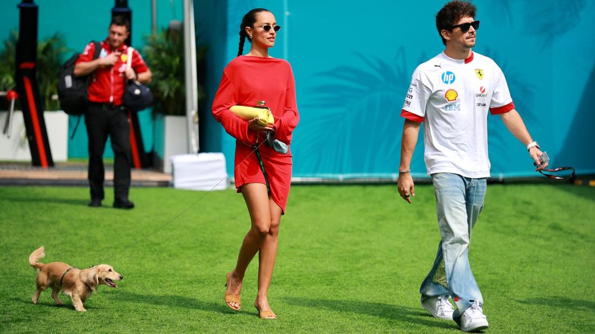 FOTO: Ketika Pembalap F1 Gandeng Kekasih di GP Miami