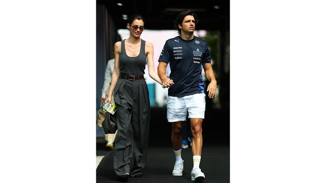 FOTO: Ketika Pembalap F1 Gandeng Kekasih di GP Miami
