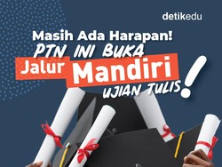 Infografis: Masih Ada Harapan! PTN Ini Buka Jalur Mandiri Ujian Tulis