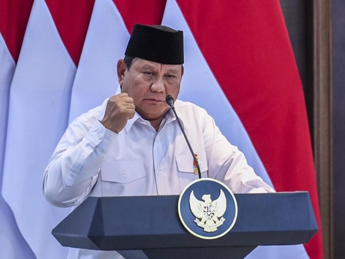 Kelakar Prabowo Ajak Fusi Partai Koalisi di Kongres PSI