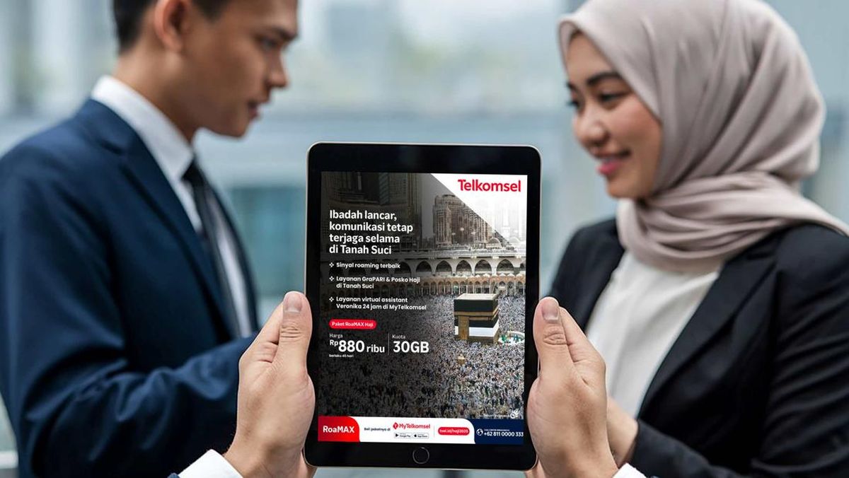 Dukung Kelancaran Ibadah Haji, Telkomsel Luncurkan Paket RoaMAX Haji