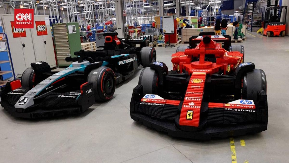 VIDEO: Mengintip Pembuatan Mobil F1 dari LEGO yang Tampil di GP Miami