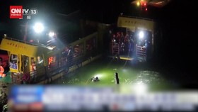 VIDEO: Kapal Wisata di China Karam, 9 Penumpang Tewas dan 1 Hilang