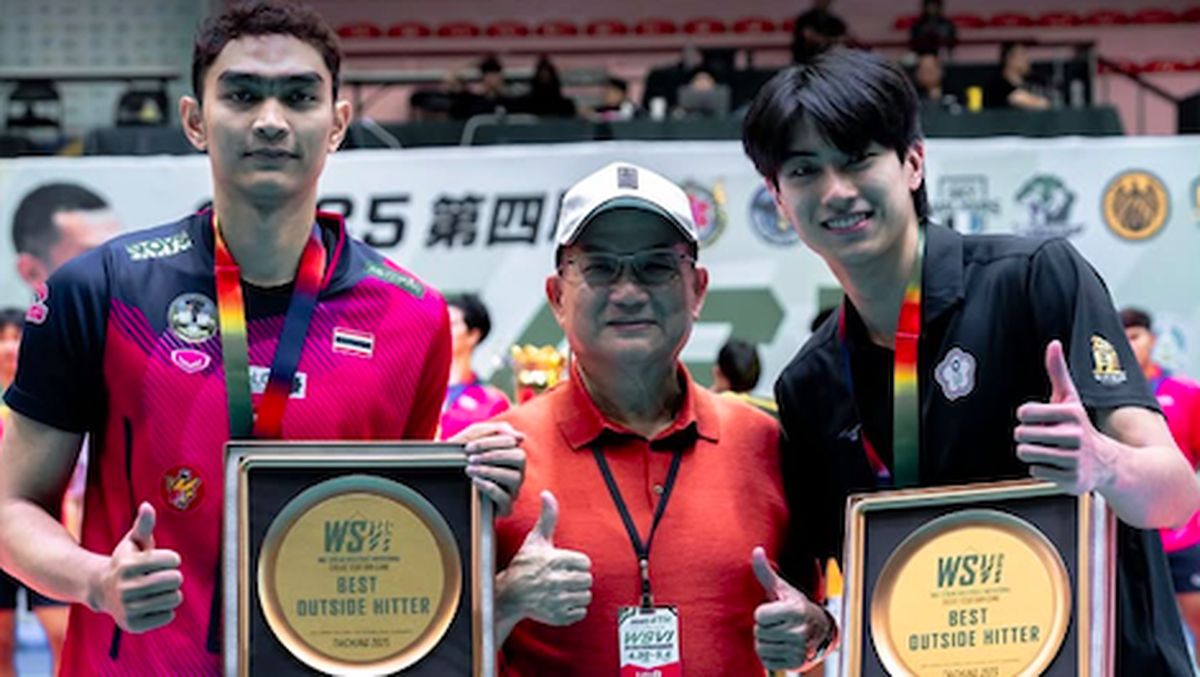 Doni Haryono Raih Best Outside Hitter di WSVI 2025