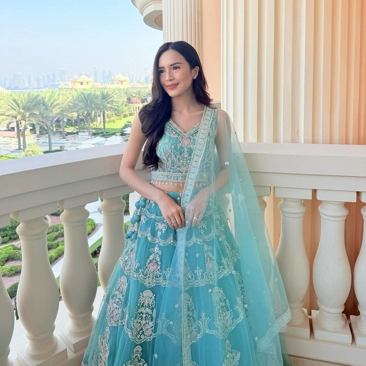 <p>"Aduhhh cantik banget non," puji seorang netizen dengan menyisipkan emotikon hati. "Mirip artis India Anaya Panday," ujar netizen lainnya. (Foto: Instagram: @bebytsabina)</p>