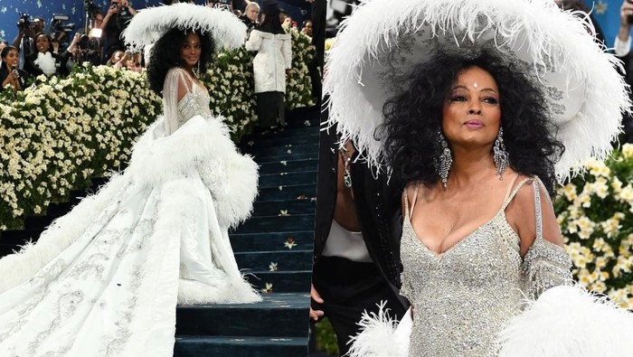 img-title Detail Personal Gaun Diana Ross yang Cetak Sejarah dengan Cape Sepanjang 5 Meter