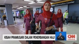 VIDEO: Kisah Pramugari Dalam Penerbangan Haji