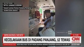 VIDEO: Kronologi Kecelakaan Bus ALS di Padang Panjang