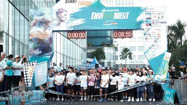 Samator EnviRUNment 2.0 Digelar 20 Juli, Hadirkan Gebrakan Baru Samator Group kembali menggelar Samator EnviRUNment 2.0 dengan hadirkan gebrakan baru yakni plogging run yaitu lari sambil menjaga lingkungan.