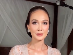 Detail Makeup Siraman Luna Maya, Cantik Flawless Pancarkan Aura Manten