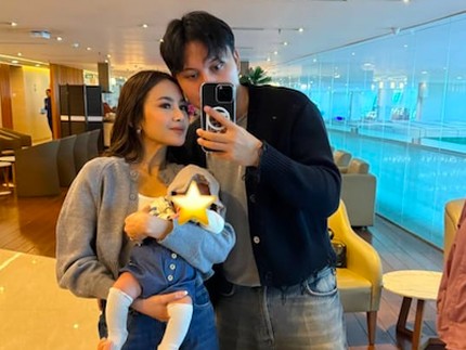 Bikin Pangling! Intip Potret Mahalini Gendong Sang Putri yang Berusia 3 Bulan