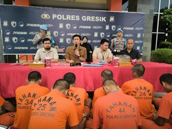 22 Bandit Jalanan di Gresik Ditumpas Selama Sebulan
