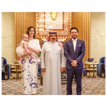 Royal Debut Menggemaskan Putri Iman dari Yordania, Anak Putri Rajwa dan Pangeran Hussein