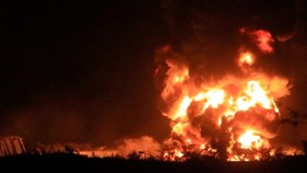 FOTO: Serangan Besar-besaran 20 Jet Tempur Israel ke Yaman