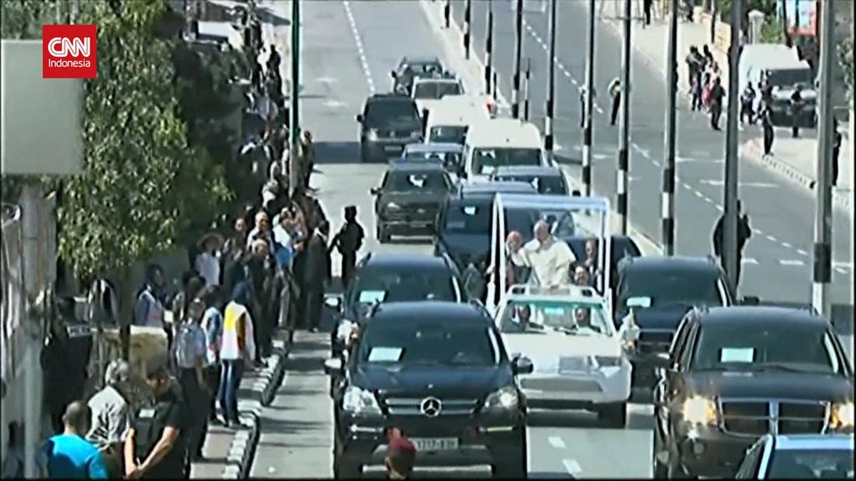 VIDEO: Wasiat Paus Fransiskus, Popemobile Diubah Jadi Klinik di Gaza