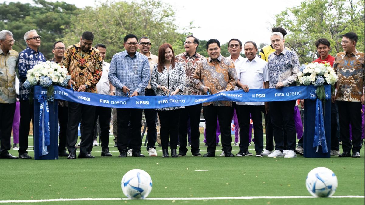 Bank Mandiri, FIFA, dan PSSI Hadirkan Lapangan Mini Soccer Ramah Anak