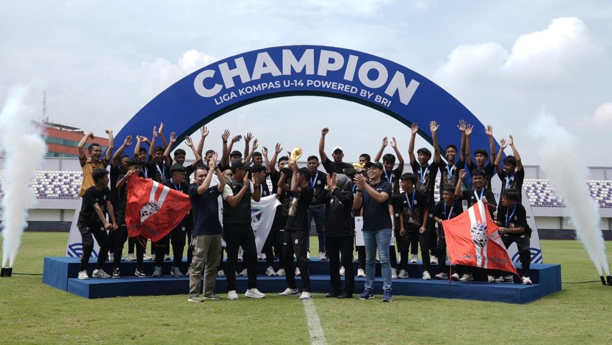 BRI Dukung Liga Kompas U-14 Bina Talenta Sepak Bola Muda Indonesia