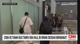 VIDEO: Coba ke Tanah Suci Tanpa Visa Haji, 36 Orang Dicegah Berangkat