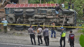 Sempat Dirawat, Sopir Truk Kecelakaan Maut Purworejo Meninggal
