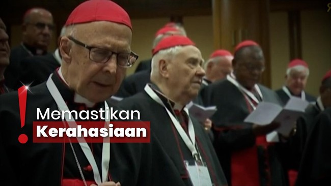 Istana Apostolik Disegel, 133 Kardinal Berkumpul Jelang Pemilihan Paus Baru