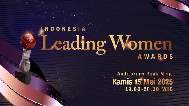 Nantikan, Ajang Indonesia Leading Women Awards Digelar 15 Mei Akan ada banyak perempuan inspiratif Indonesia yang meraih penghargaan Indonesia Leading Women Awards 2025 besok, Kamis (15/5).