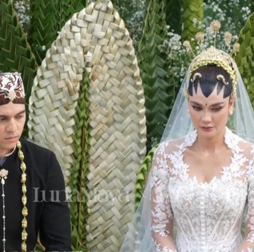 Maxime Bouttier Beri Mahar 7,5 Gram Logam dan Uang 2025 USD pada Luna Maya