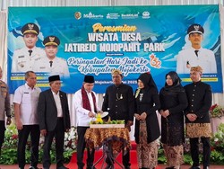 Resmikan Jatirejo Majapahit Park, Bupati Mojokerto Harap Genjot Ekonomi