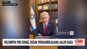 VIDEO: Kelompok Pro Israel Desak PengambilAlihan Jalur Gaza