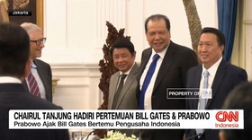VIDEO: Chairul Tanjung Hadiri Pertemuan Bill Gates & Prabowo