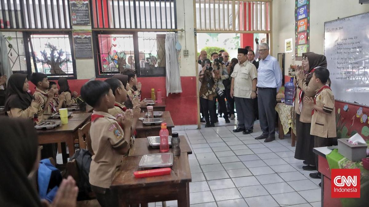 Bill Gates Belum Terlibat Program Makan Bergizi Gratis Prabowo