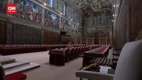 VIDEO: Ini Penampakan Kapel Sistina, Tempat Conclave Digelar