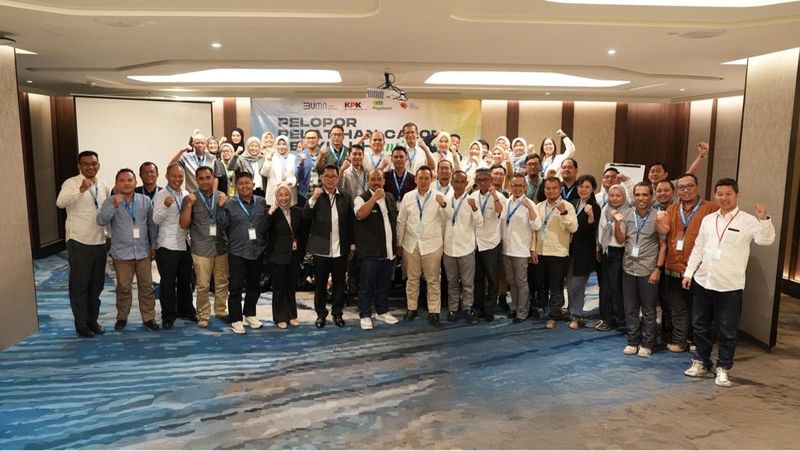 PT Pegadaian menggelar Pelatihan Calon Penyuluh Antikorupsi bagi para pegawai yang berasal dari Kantor Pusat dan Wilayah Pegadaian baru-baru ini