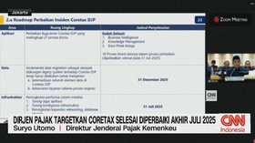 VIDEO: Dirjen Pajak Targetkan CoreTax Selesai Diperbaiki Juli 2025