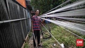 FOTO: Melihat Pemintalan Benang Tradisional di Selatan Jakarta