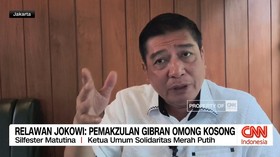 VIDEO: Relawan Jokowi: Pemakzulan Gibran Omong Kosong
