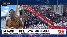 VIDEO: Menanti Terpilihnya Paus Baru